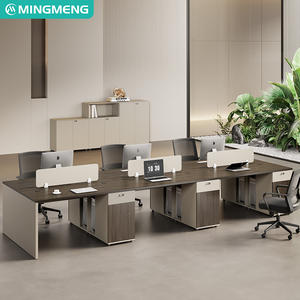 Bureau de luxe haut de gamme avec armoire, pratique et confortable. Les bureaux des employés peuvent être personnalisés avec des tables - Product Image 3