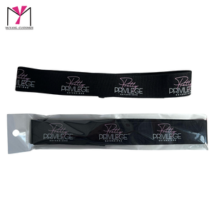 สำหรับกิจกรรมส่งเสริมการขาย ยางรัดผมสีพื้นขนาดควีนไซส์ พร้อมโลโก้ที่กำหนดเอง - Product Image 4