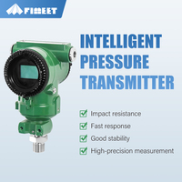 High-precision Stainless Steel Pressure Transmitter Sensor Digital Display High-temperature Resistant (-0.1 100MPa Range)