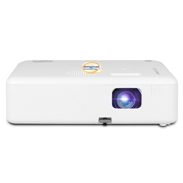 For CO-FH01 High Definition 1080P 3LCD Projector 3000 Lumens Portable Built-In Speakers 1-Year Warranty Office Conference