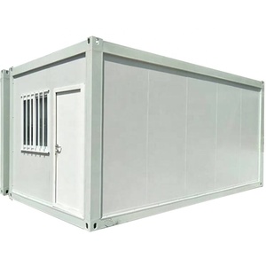 2023 sang trọng thời trang biệt thự thời trang container nhà Modular prefabricate phẳng gói container nhà với phòng đậu xe - Product Image 4