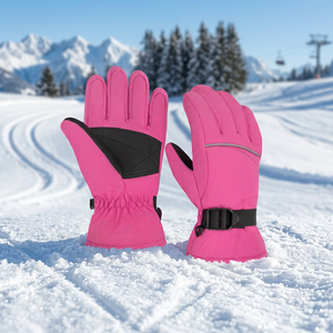 Guantes de Nieve Personalizados con Logotipo, Resistentes al Viento, Impermeables, Térmicos, con Pantalla Táctil, de Poliéster para Hombre y Mujer - Product Image 3