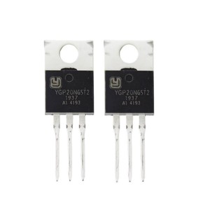 YGP20N65T2 20N65 Niveau de tension 650V Courant nominal 20A TO220 Tube unique & puce & module IGBT - Product Image 1