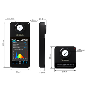 Medidor de espectro de luz HPCS330 modelo Bluetooth Espectrómetro Probador de luz <span class=keywords><strong>LED</strong></span> HOPOOCOLOR - Product Image 6