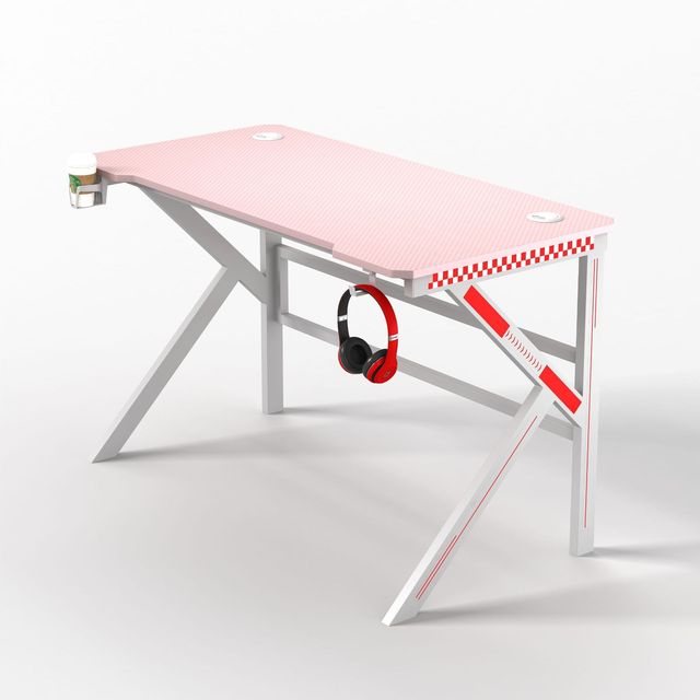 New Model Setup Workstation Table Computer PC Desk Home Office Metal Ergonomic PC Gaming Table With RGB