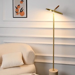 Old <b>Branches</b> Floor Lamp Yellow Travertine Base Adjustable Height LED <b>Light</b> Source 220V E27 Socket - Product Image 2