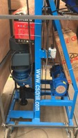Mini-pompe de forage rotative électrique portative XL DRILL 3 kW, profondeur max. 1000 m pour la conservation des puits d'eau