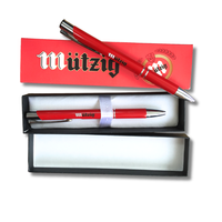 Stylo bille métallique personnalisé avec logo, commande en gros, idéal pour les promotions d'entreprise, les écoles et les cadeaux événementiels
