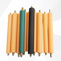 Rouleau en caoutchouc SBR NBR EPDM PU silicone sur mesure anti-âge pour équipement de traitement textile