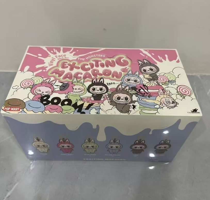 POPMART LABUBU Macaron 1セット POPMART Labubu Macaron Set of 6 THE MONSTERS Exciting