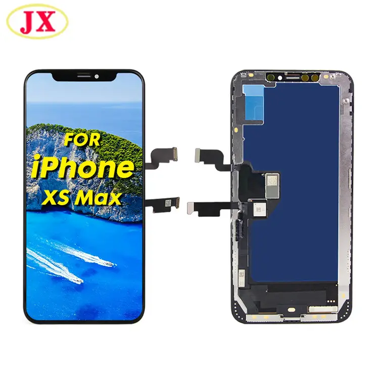 Dhl gratuito per Display ricondizionato Iphone Xs Max, per digitalizzatore Lcd Iphone Xs Max, per schermo Iphone Xs Max con la migliore qualità
