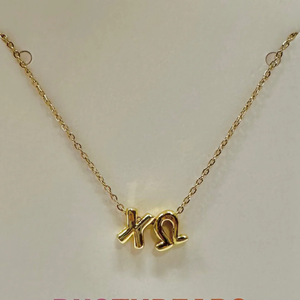 Personalizado 3D <span class=keywords><strong>Kappa</strong></span> <span class=keywords><strong>Alpha</strong></span> Theta burbuja carta hermandad collar joyería hermandad regalo de cumpleaños para Hermanas amigos - Product Image 5