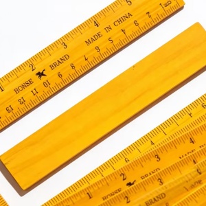 Juego de Reglas Rectas de Madera de 15 cm al por Mayor para Estudiantes y Oficina, Regla de Madera Ecológica, Regalo Promocional, Regla de Medición Recta - Product Image 4