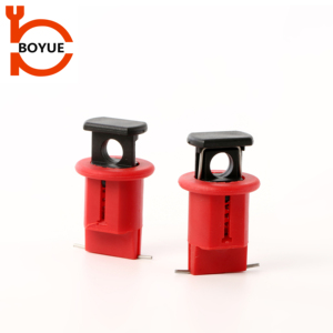 MCB an toàn thu nhỏ ngắt mạch khóa-đỏ gia cố nylon PA CE chứng nhận 2 phím - Product Image 2