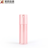 Vente en gros de bouteilles cosmétiques en plastique rose brillant/mat personnalisées Conteneurs de bouteilles de pulvérisation de brouillard pour l'emballage de lotions