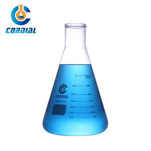 El frasco cónico de boca estrecha de vidrio de borosilicato 33 de alta calidad más vendido se utiliza para experimentos químicos de laboratorio - Product Image 5