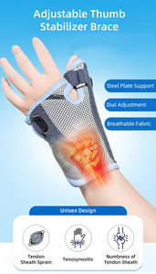 En Çok Satan Döner Ayarlanabilir Basınçlı Bilek Desteği, Başparmak Burkulmaları için Spor Rehabilitasyon Ekipmanı - Product Image 5