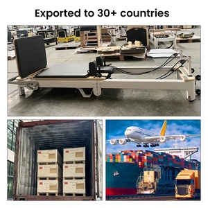 <span class=keywords><strong>Reformer</strong></span> Plegable Compacto de Aluminio ONEMAX con Banco para Sentarse y Tabla de Salto, Equipo de Gimnasio para Apartamentos Pequeños - Product Image 6