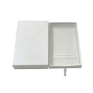 Caja de Regalo de Joyería de Cartón con Logotipo Personalizado, Caja de Embalaje con Cajón Deslizable para Collares, Caja de Papel para Pendientes, Embalaje de Joyería - Product Image 6