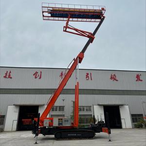 Hydraulic Crawler Aerial Work Platform Integrated Roof <b>Tile</b> <b>Making</b> <b>Machine</b> with 30m Lifting Height for Factory Construction - Product Image 2