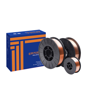 TKbrand OEM من الفولاذ الكربوني المطلي بالنحاس Co2 مع حماية غاز A5.18 من الفولاذ الكربوني - Product Image 1