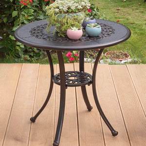Outdoor Dining <strong>Table</strong> Chairs Cast Aluminum Alloy Barbecue Garden Balcony <strong>Small</strong> Coffee Oval Long Square <strong>Table</strong> - Product Image 1