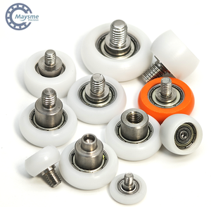 ARC Bánh xe nhựa POM Nylon PA66 pok tráng Bánh xe lăn tròn kích thước đầy đủ biểu đồ & hướng dẫn lựa chọn od12mm ~ 84mm - Product Image 3