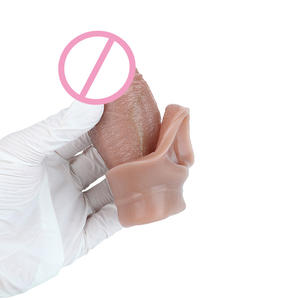 Manchon d'extension de pénis réaliste SXXY réutilisable pour retarder l'éjaculation, préservatif, jouet sexuel pour couple adulte, plaisir, couvre-pénis - Product Image 6