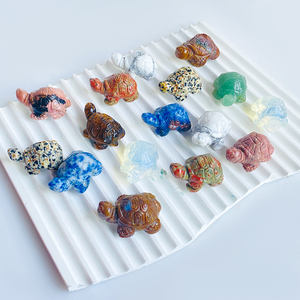 Fabriek Groothandel Natuurlijke Tijgeroog Kristal Schildpad Gepolijst Adieren Schildpad Gravures Genezing Voor Souvenir Decoratie - Product Image 2