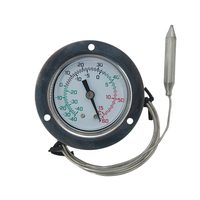 Termómetro de Lectura Instantánea para Refrigerador y Congelador, Termómetro Industrial para Medir la Temperatura del Refrigerador