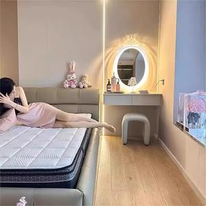 モダンLEDライトドレッサーランプタッチコントロール防霧化粧品ミラー寝室用浴室トワイライトアクリルフレーム金属素材 - Product Image 2