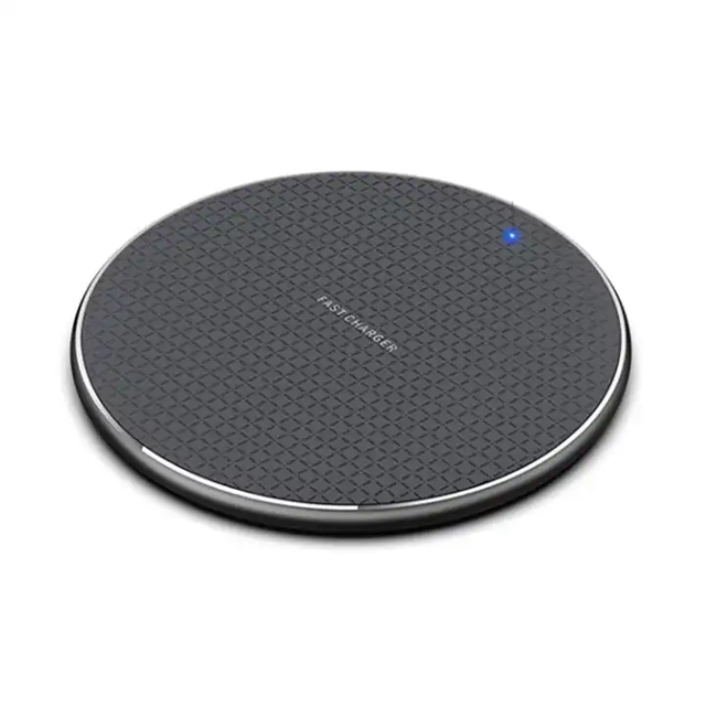 Fast 10W for QI Wireless Phone Charger Round Magnetic Charger for Android & IOS 9V/2A Input 10W Output Power
