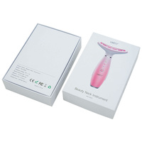 Conception libre Prix de gros Luxe 2 pièces Boîte d'emballage Dispositif de beauté électronique Boîte-cadeau avec mousse EVA