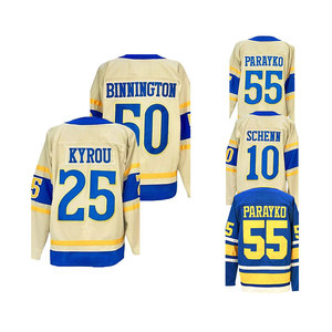 2025 nuove maglie da Hockey su ghiaccio cucite 55 Parayko 25 Kyrou 84 Ozzy 10 Schenn - Product Image 4