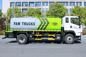 Camión Cisterna de Agua de Acero Inoxidable FAW 10M3 304 para Transporte de Agua Potable - Product Image 3