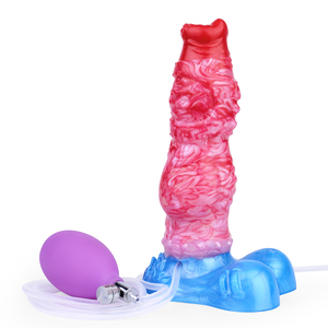 NNSX giocattolo sessuale per adulti Dildo negozio all'ingrosso 7.8 ''Silicone gonfiabile Plug per fantasia gallo Squirting anale Plyg <span class=keywords><strong>Sex</strong></span> <span class=keywords><strong>Toy</strong></span> - Product Image 3