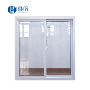 Daireler İçin Profesyonel Ses Geçirmez UPVC Pencereler Çift Camlı Gürültü Azaltıcı Sürme Pencere - Product Image 1