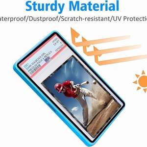 Custom Metal Magnet Protective Case Graded <b>Card</b> Slab <b>Protector</b> for 35PT Graded <b>Card</b> - Product Image 5