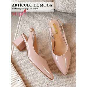 Zapatos de Tacón Alto Mod1 para Mujer, Zapatos de Boda de Piel Sintética, Ajuste Cómodo, Talla Real - Product Image 5