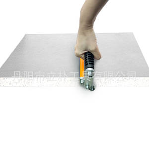 แคลมป์อลูมิเนียมแบบ A ยี่ห้อ Mr Drill ขนาด 350 มม. สำหรับขนย้ายแผ่นหินอ่อน แบบไม่ปรับได้ พร้อมท่อสีส้ม - Product Image 5