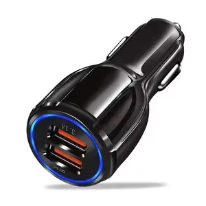 공장 Oem 듀얼 USB 자동차 충전기 5v/3.1a 자동차 충전기 USB C 2 포트 하이 퀄리티 자동차 충전기 휴대 전화