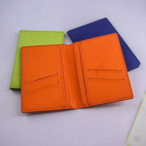 Minimaliste pu porte-carte passeport portefeuille voyage passeport couverture conception personnalisée couverture personnalisée sublimation couverture blancs passeport - Product Image 3