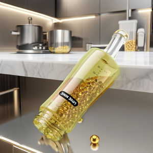 Biberón de gel de sílice de alta temperatura sin BPA de 300ml de calidad superior, protector dental anticólico, biberones aprobados por el médico - Product Image 3