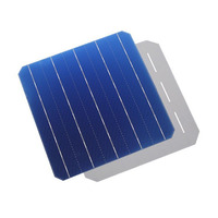 Nuuko Cellules solaires à haute efficacité Cellules solaires PERC de classe A 158mm Silicium monocristallin double face