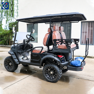 Voiturette de <span class=keywords><strong>golf</strong></span> électrique 4 places CAMP, batterie lithium 72V, véhicule de tourisme pour hôtel, complexe hôtelier, club de <span class=keywords><strong>golf</strong></span> et navette communautaire - Product Image 4