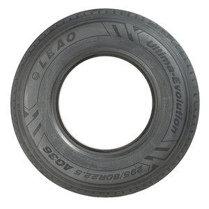 Nouveau pneu radial tubeless en caoutchouc pour poids lourds 295/80R22.5 pour remplacement/réparation de tracteurs et semi-remorques longue distance Garantie 3 ans - Product Image 4