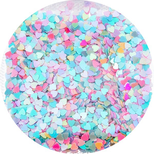 500g/Lotto Paillettes Glitter a Forma di Cuore, Fiocco di Neve e Coniglietto in PVC per Nail Art, Cucito, Accessori per Abbigliamento, Fai da Te, Decorazioni Festive, Coriandoli - Product Image 5