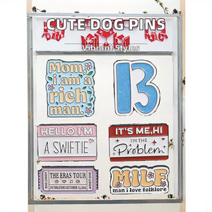 Accesorio de retiro humorístico Pins de esmalte pintado de metal Frase divertida Citas Insignias de solapa Mi tiempo solo es Tu Seguridad-<span class=keywords><strong>para</strong></span> Pascua - Product Image 4