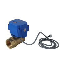 Kit Inteligente de Detección de Fugas de Agua con Válvula de Cierre Automático, Cable de Detección de 6 Metros, Batería y Fuente de Alimentación de 5V, Protección Contra Inundaciones y Desbordamientos