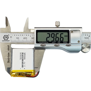 Литий-полимерный аккумулятор <span class=keywords><strong>3.7V</strong></span> <span class=keywords><strong>500mAh</strong></span>, перезаряжаемый <span class=keywords><strong>Li</strong></span>-<span class=keywords><strong>Po</strong></span> аккумулятор для умных часов, наушников, игрушек 503035 503040 503048 503759 523450 - Product Image 4